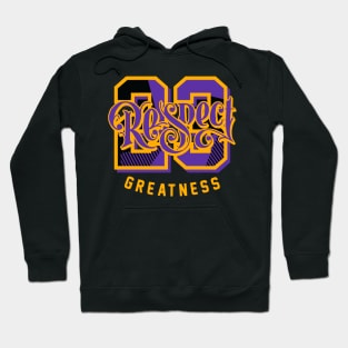 Respect Greatness Field Purple Retro Sneaker Hoodie